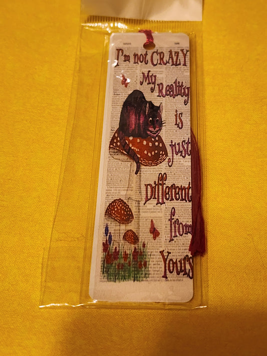 I'm not crazy bookmark