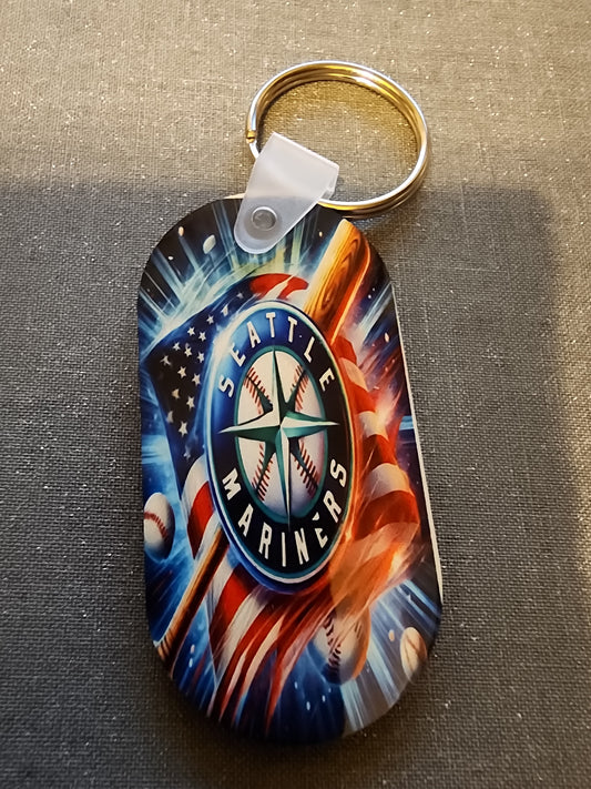 Seattle Mariners keychain