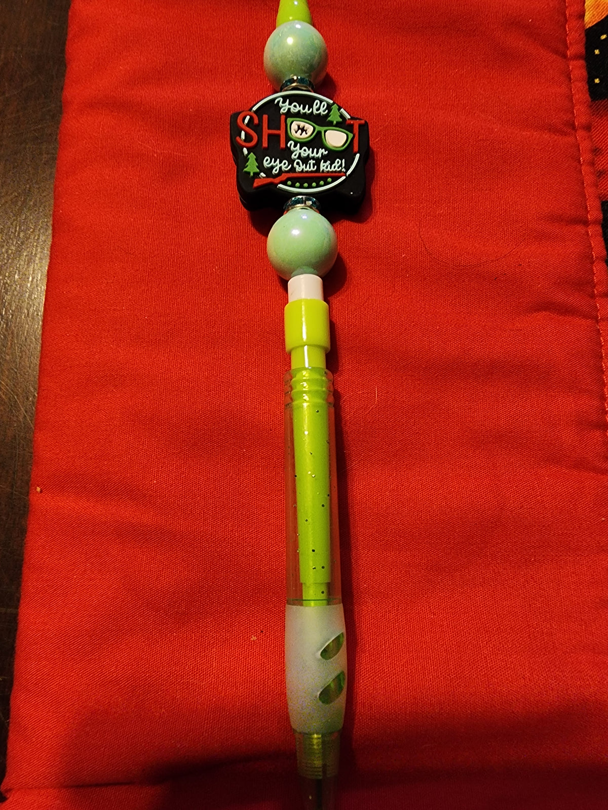 Green lead pencil holidays quote