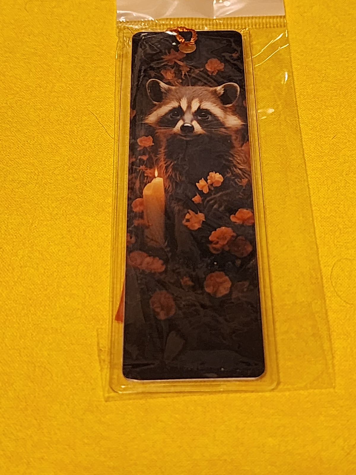 Racoon bookmark