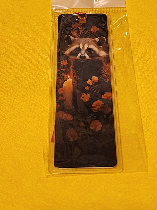 Racoon bookmark
