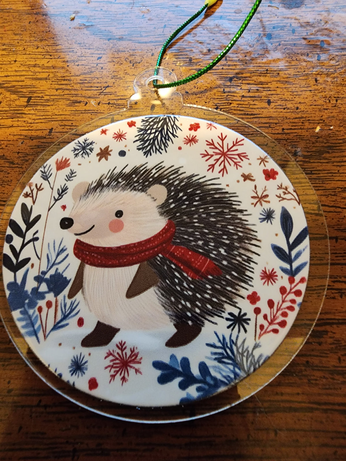 Hedgehog ornament