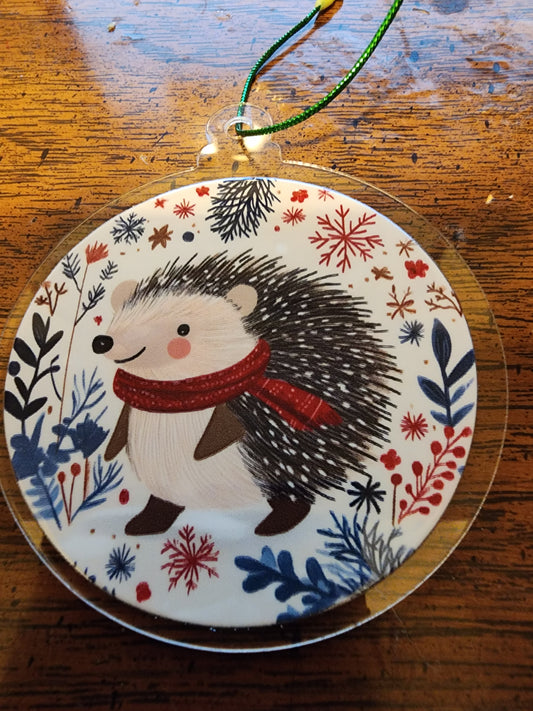 Hedgehog ornament
