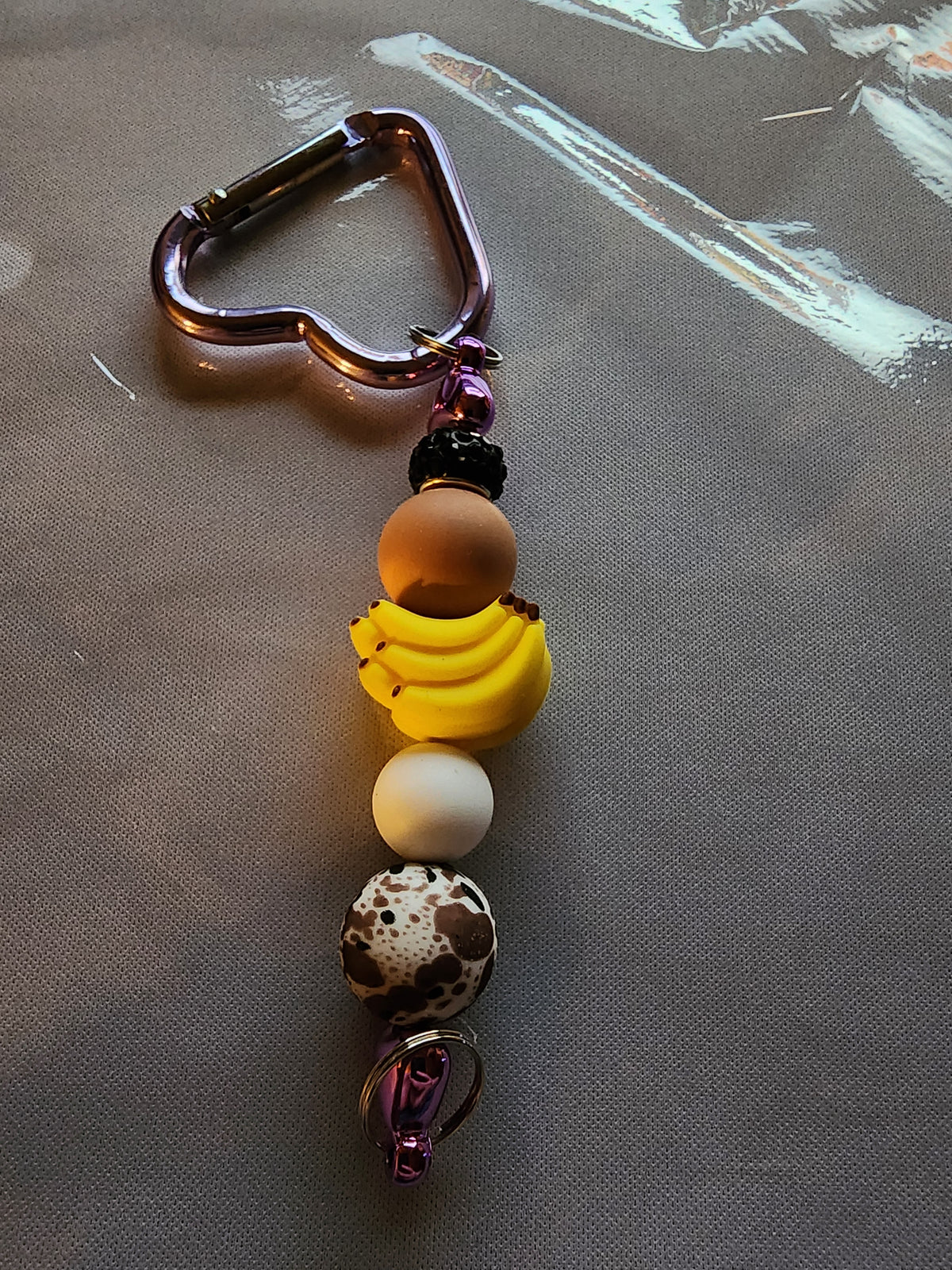 Banana keychain