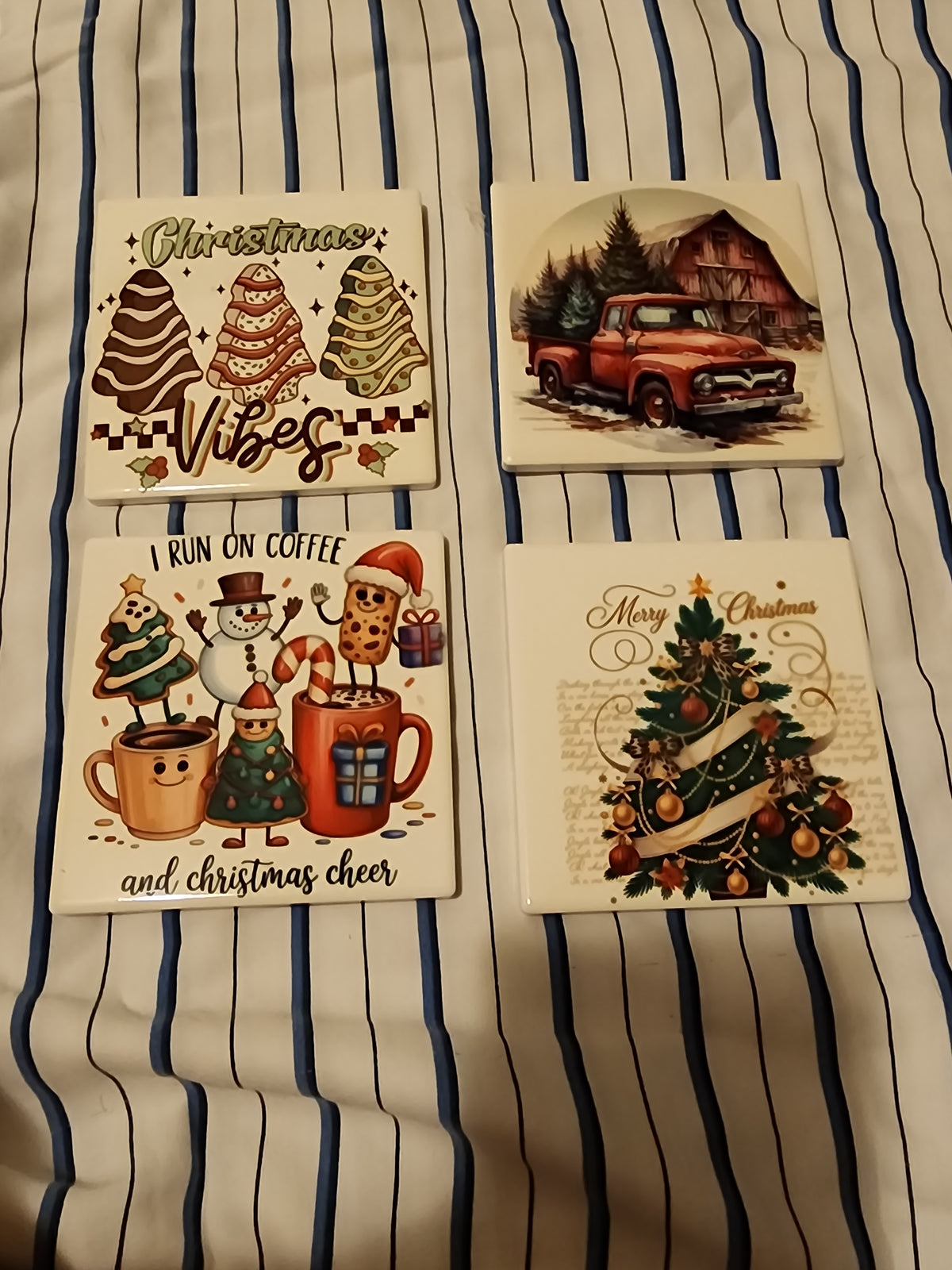 Vintage Christmas 🎄 coasters