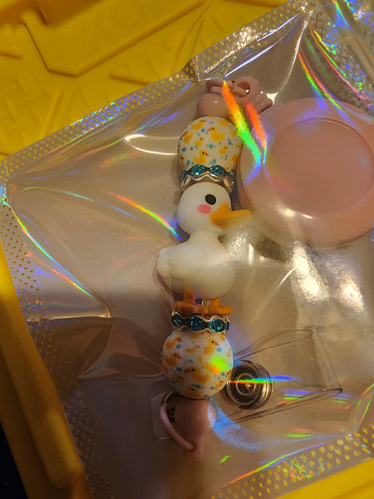 Little duck badge reel