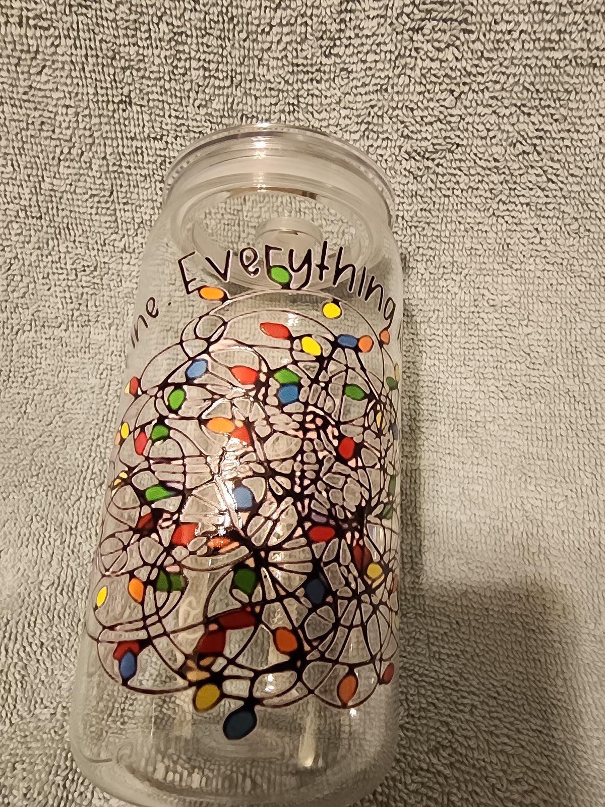 Everything is fine tumbler