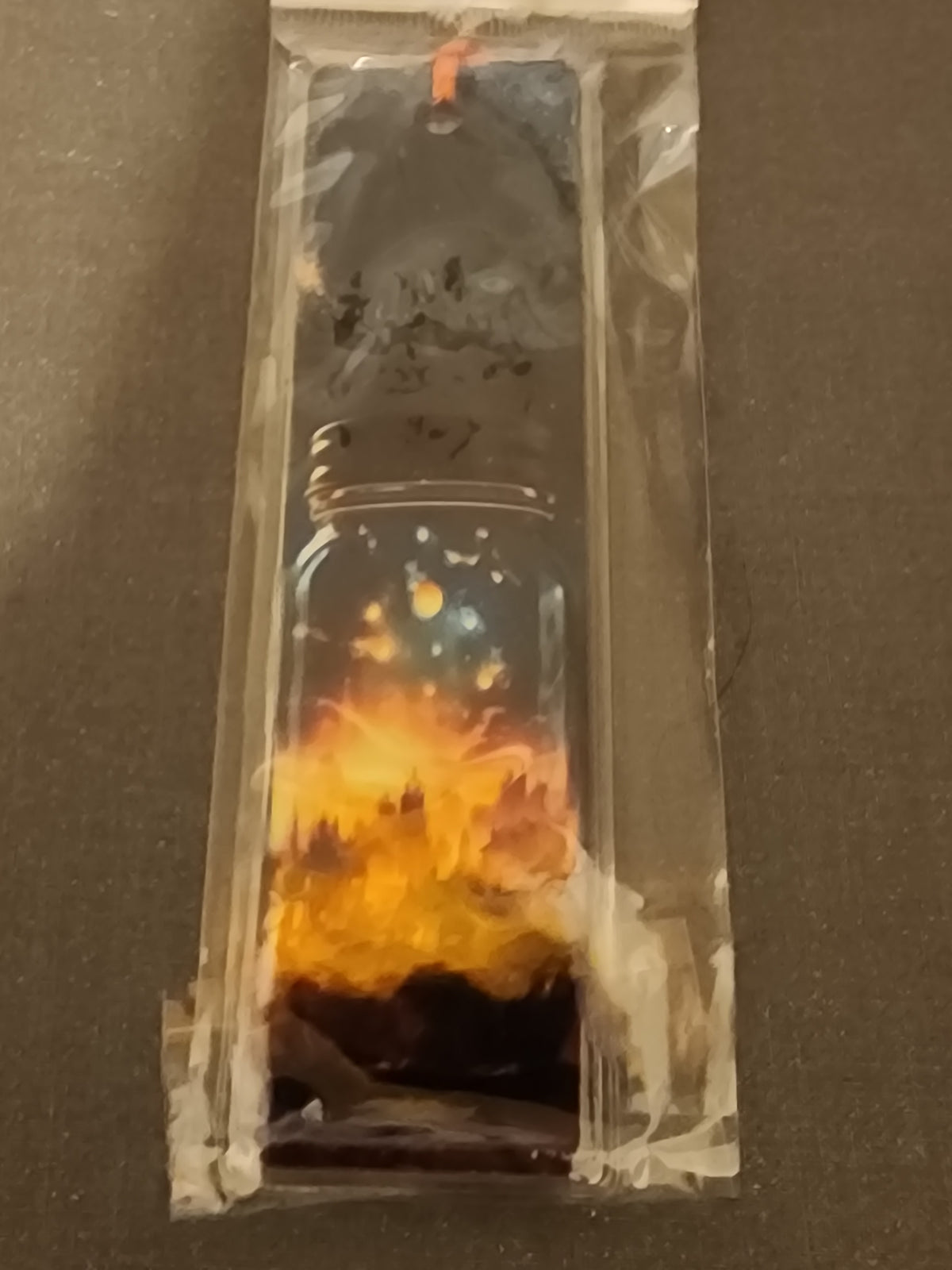 City in a jar bookmark