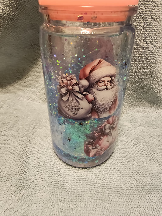 Glitter snow ❄️ globe believe in the magic tumbler