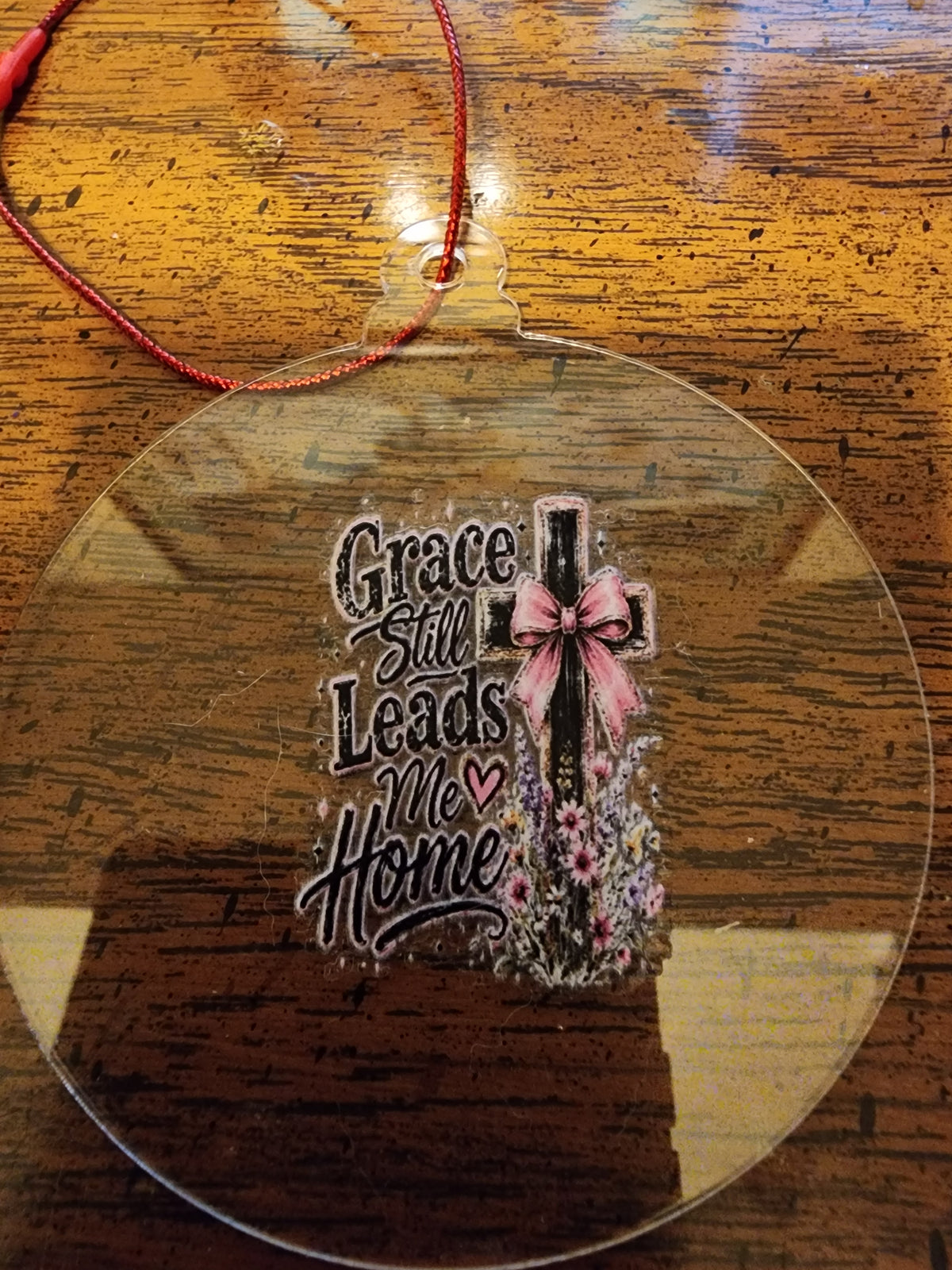 Grace leads me home ornament