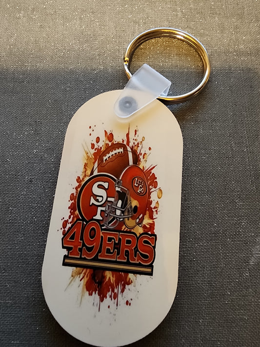 San francisco forty nineers keychain