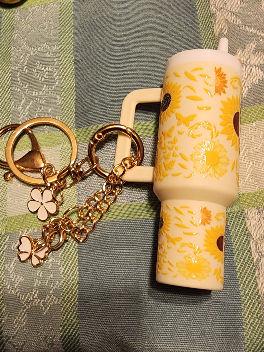 Be a sunflower chapstick holder