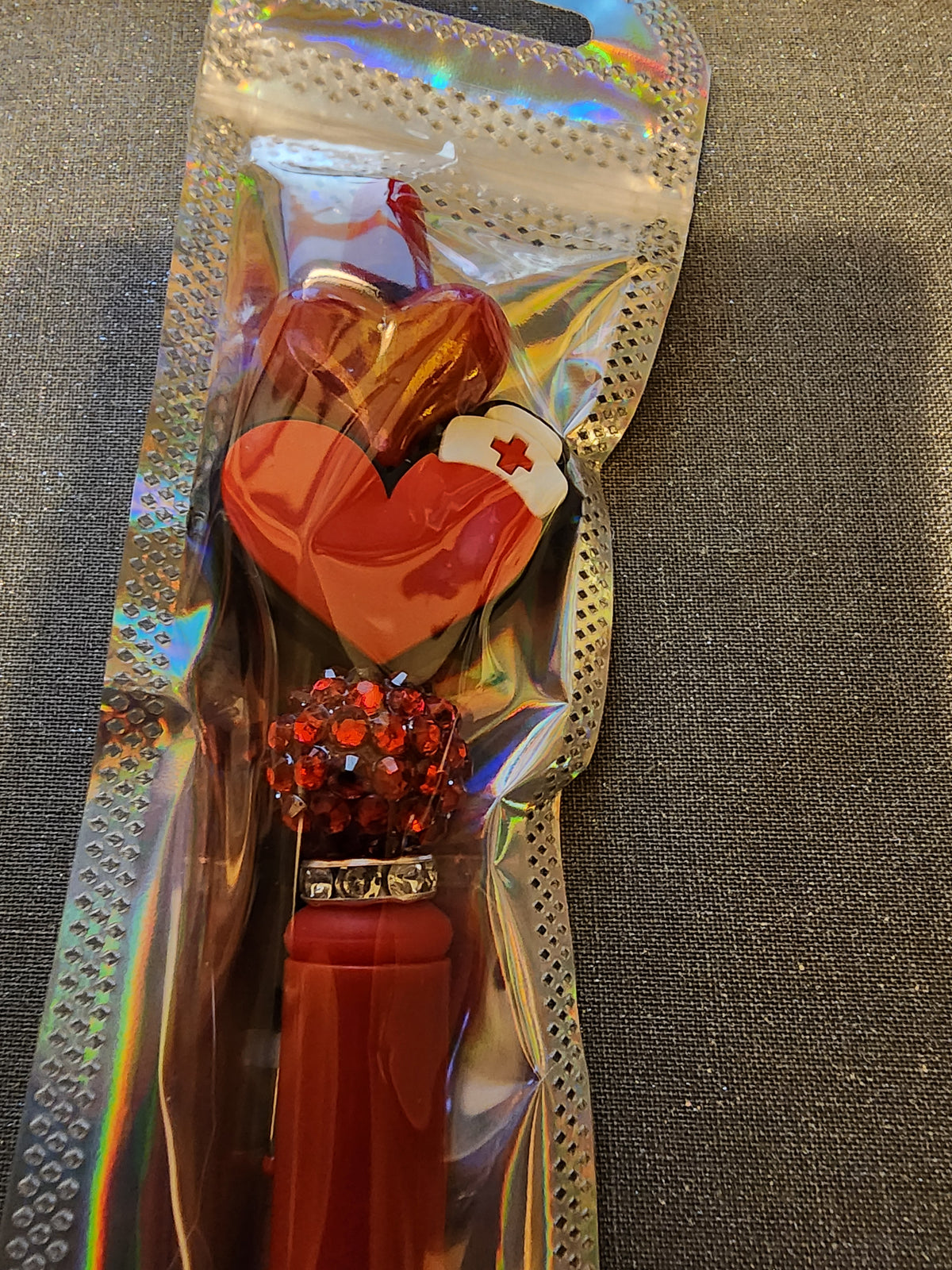 Red medical heart ❤️ pen