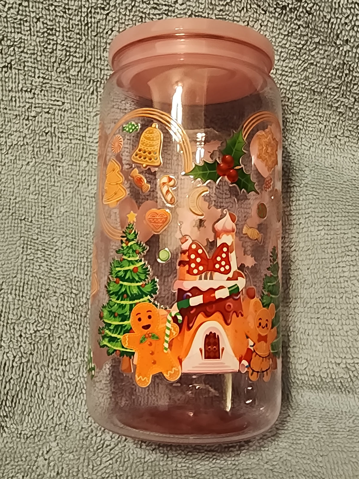 Ginger cookie tumbler