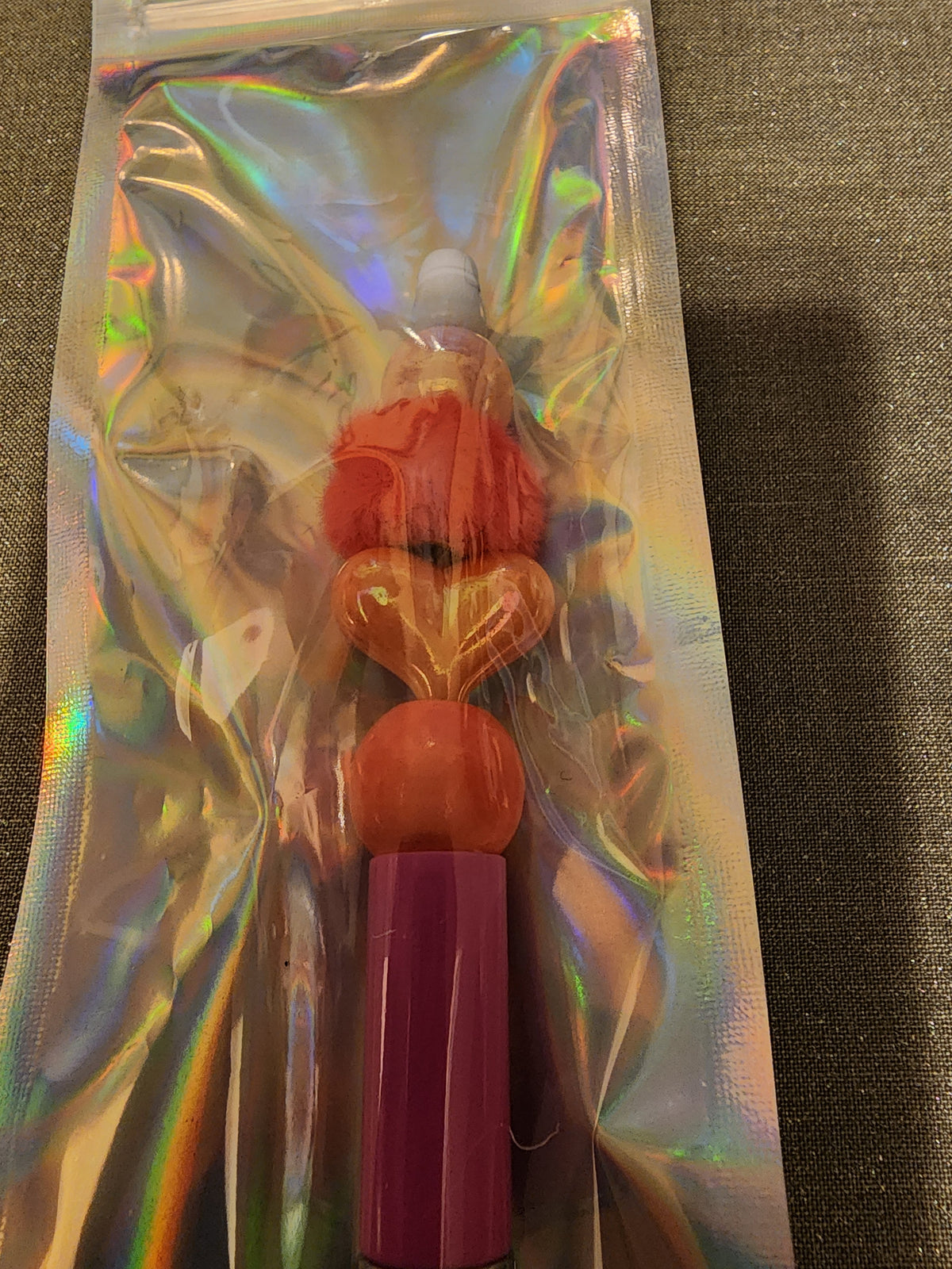 Multi pink pen with pink and white base