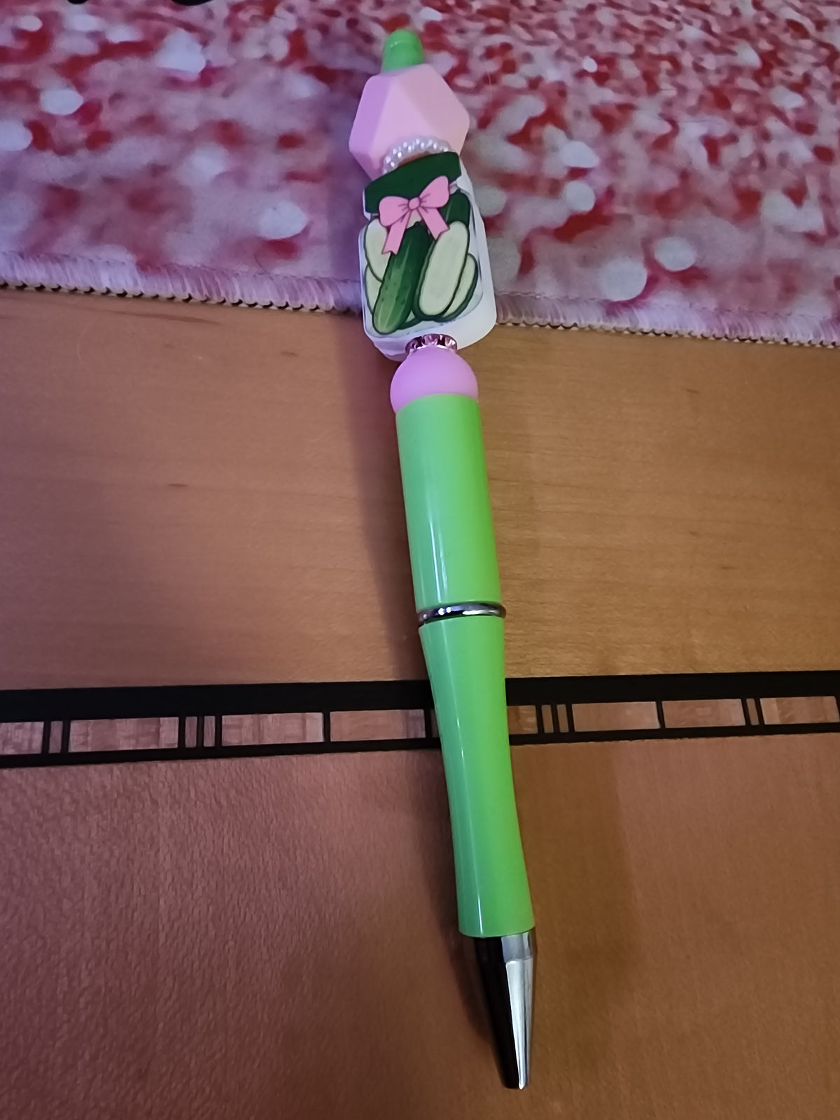 Love of pickles green pen
