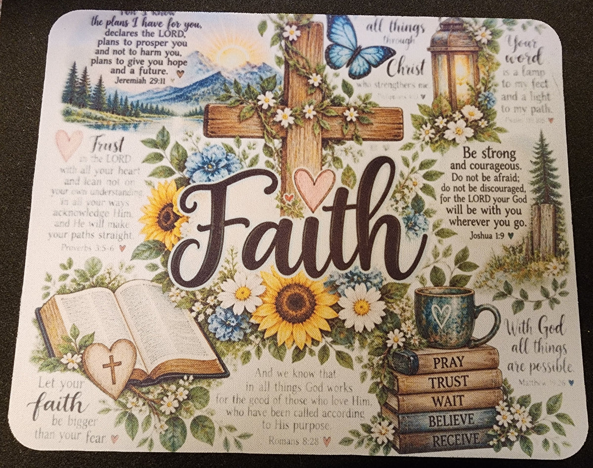 Faith mousepad