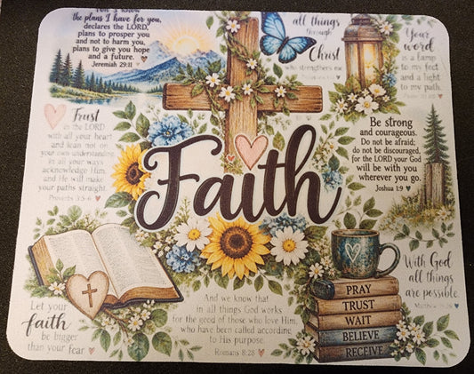 Faith mousepad