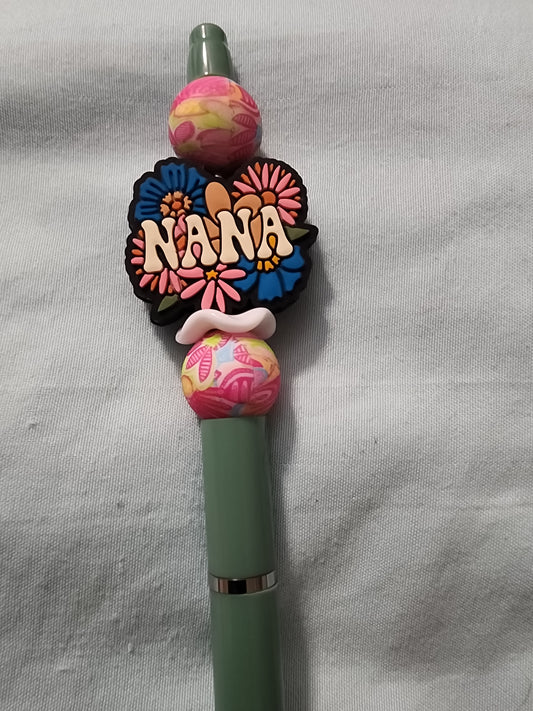 Floral Nana pen