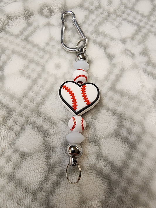 Love ⚾️ keychain