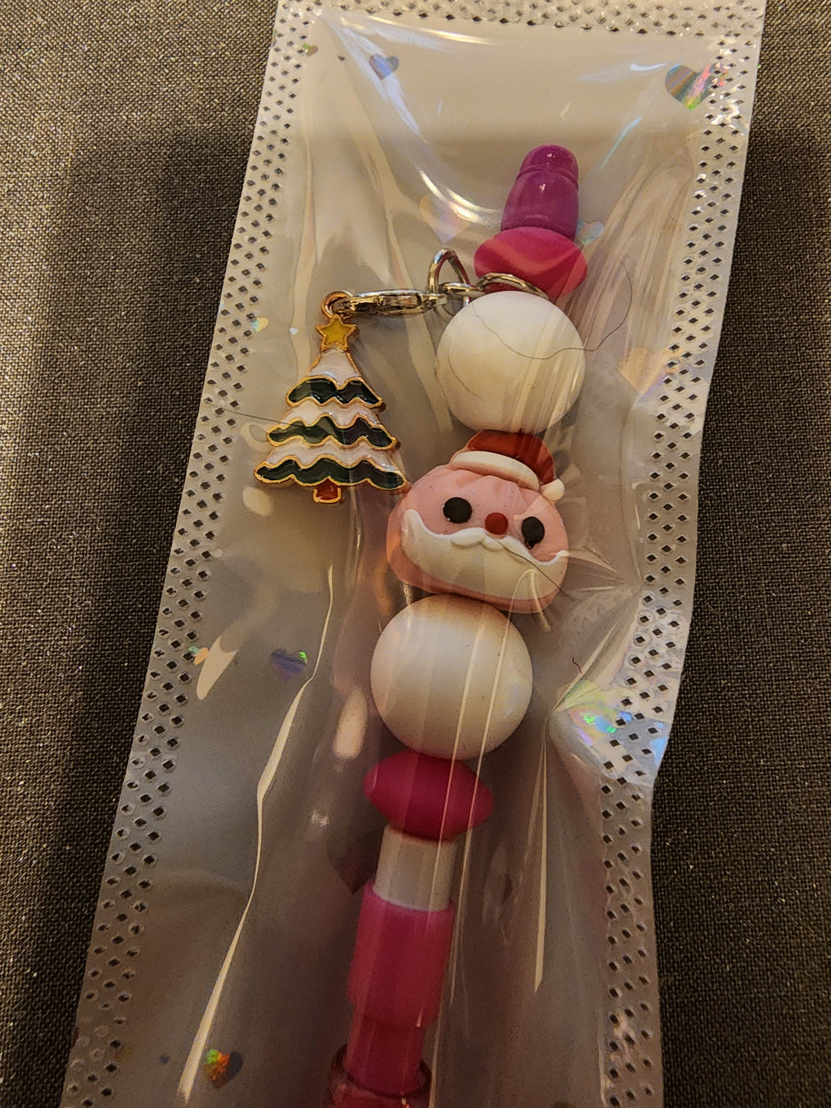 Pink Santa dumpling lead pencil